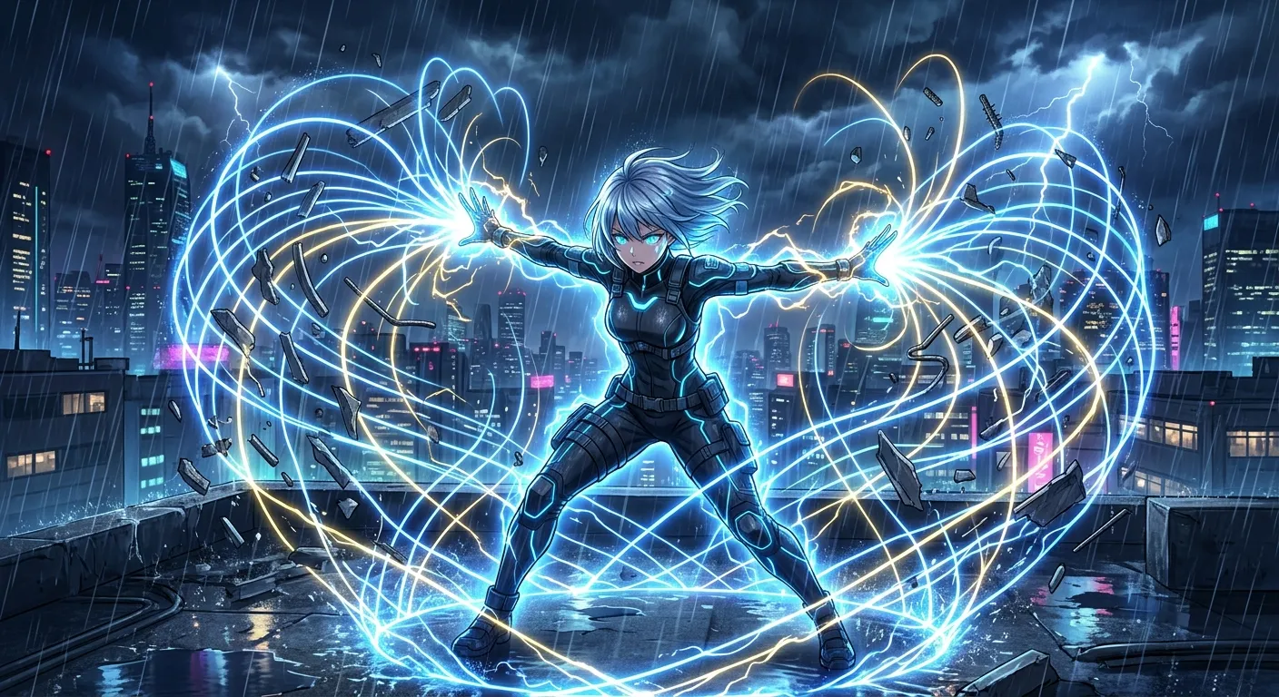 Electric Field Manipulation (EMP) Superpower