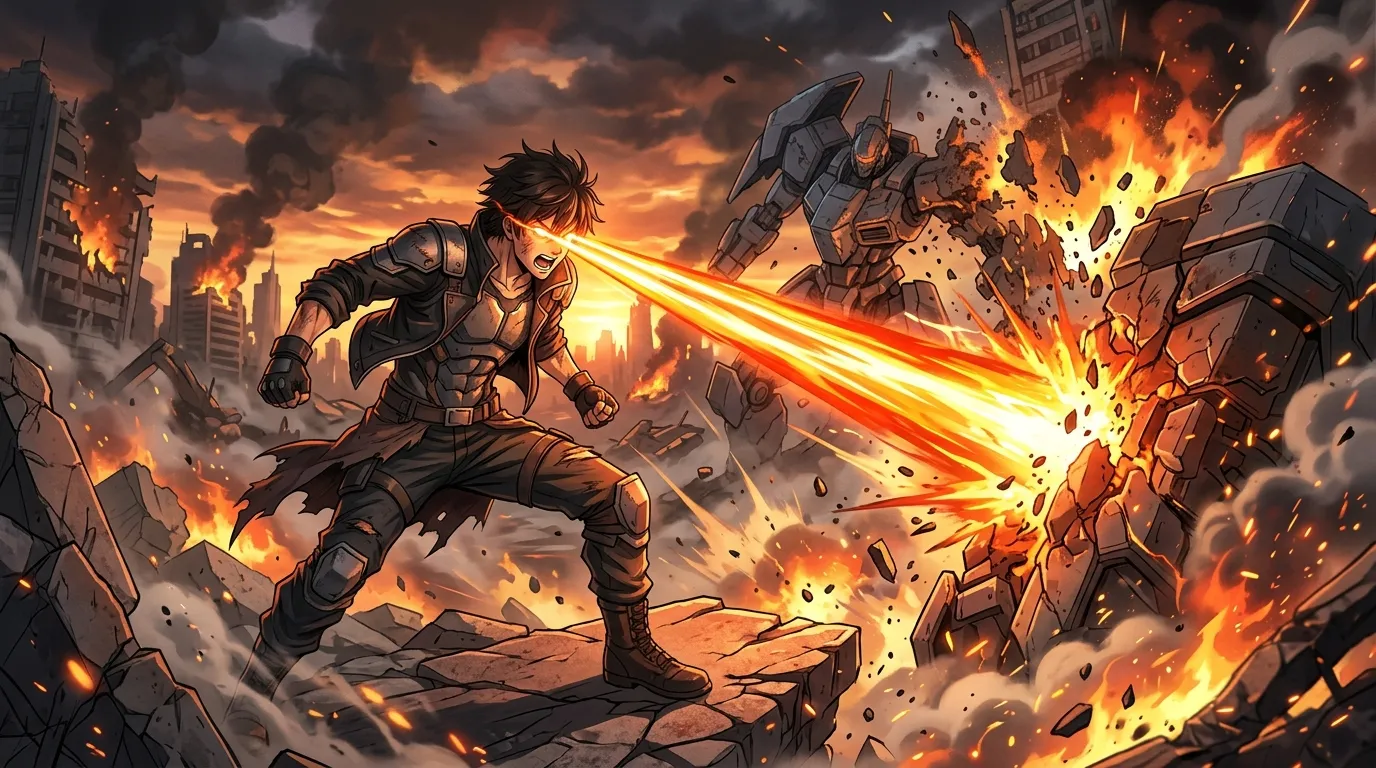 Heat Vision Superpower