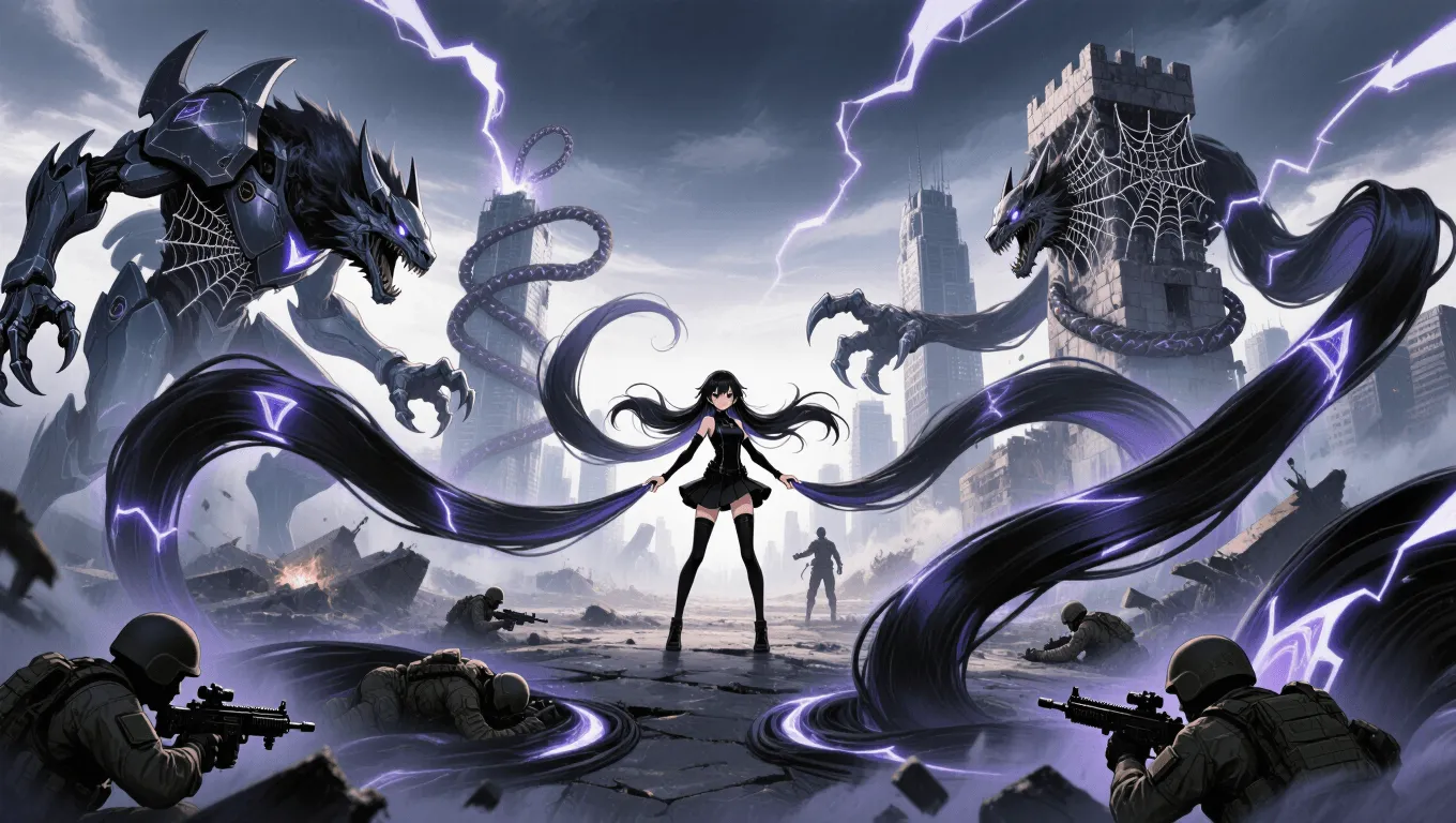 Prehensile/Animated Hair Superpower