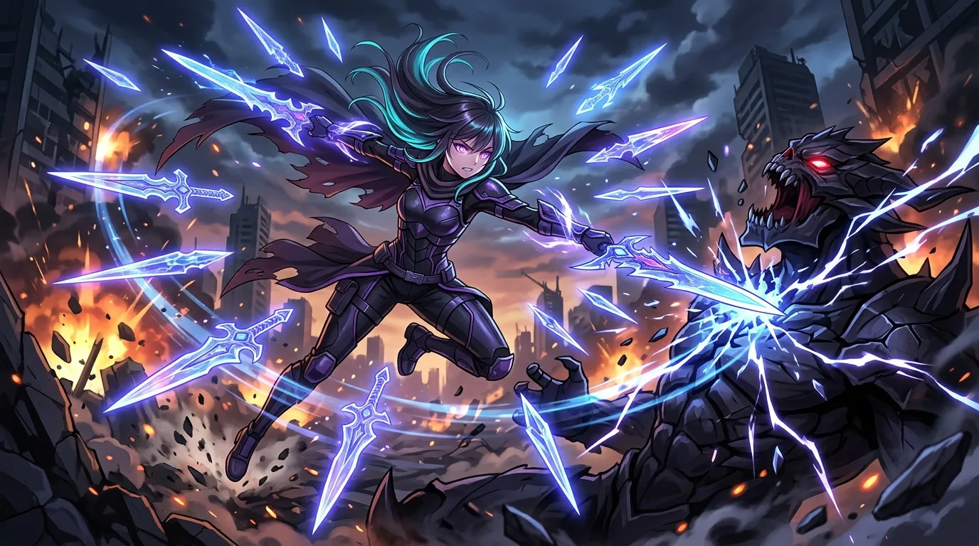 Psychic Blades Superpower