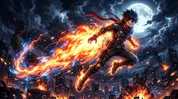 Pyrokinetic Flight Superpower