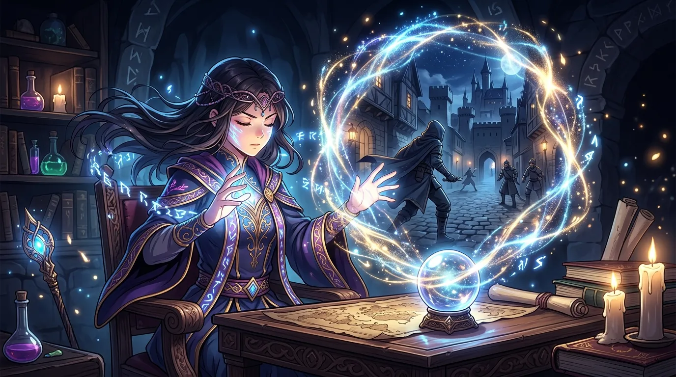 Sensory Scrying Superpower