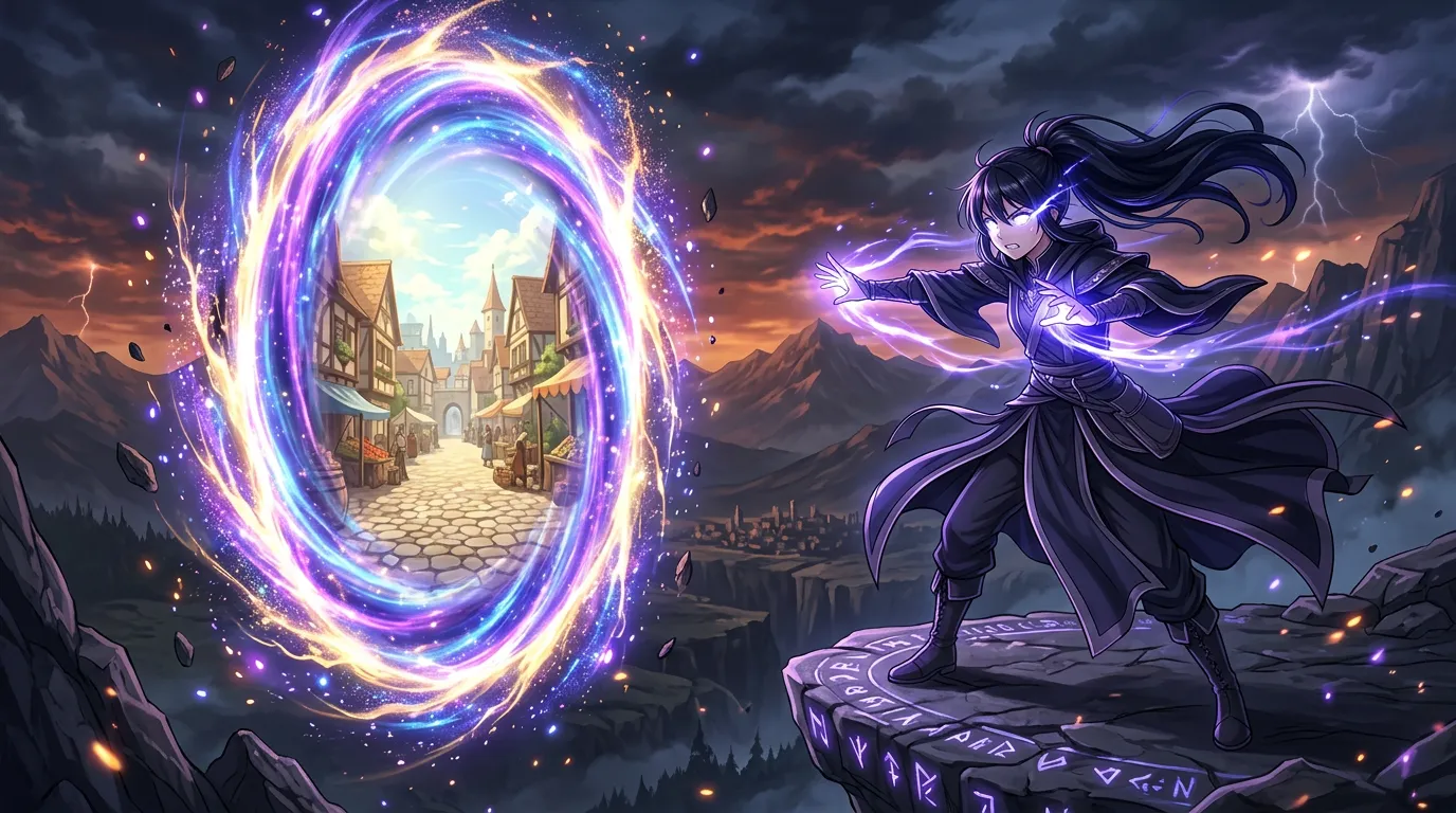 Teleportation Portal Creation Superpower